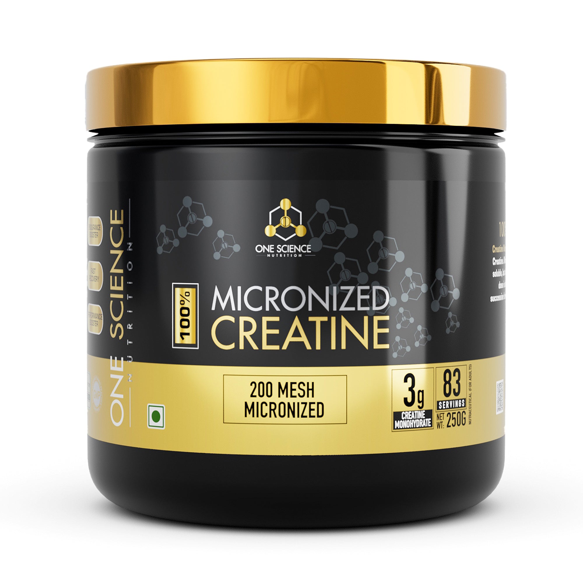 One Science Nutrition(OSN) 100% Micronized Creatine 250g (83sv)